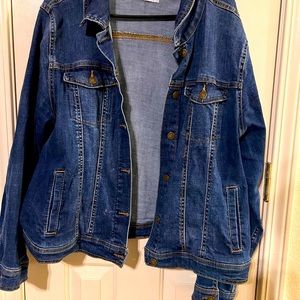 Plus size Jean jacket